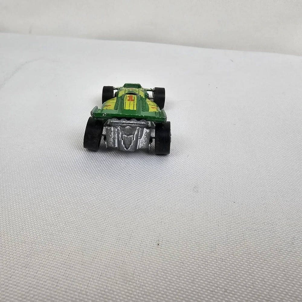 Vintage Hot Wheels Redline 1973 El Rey Special Dunlop Green Hong Kong Bent axel - Picture 4 of 8